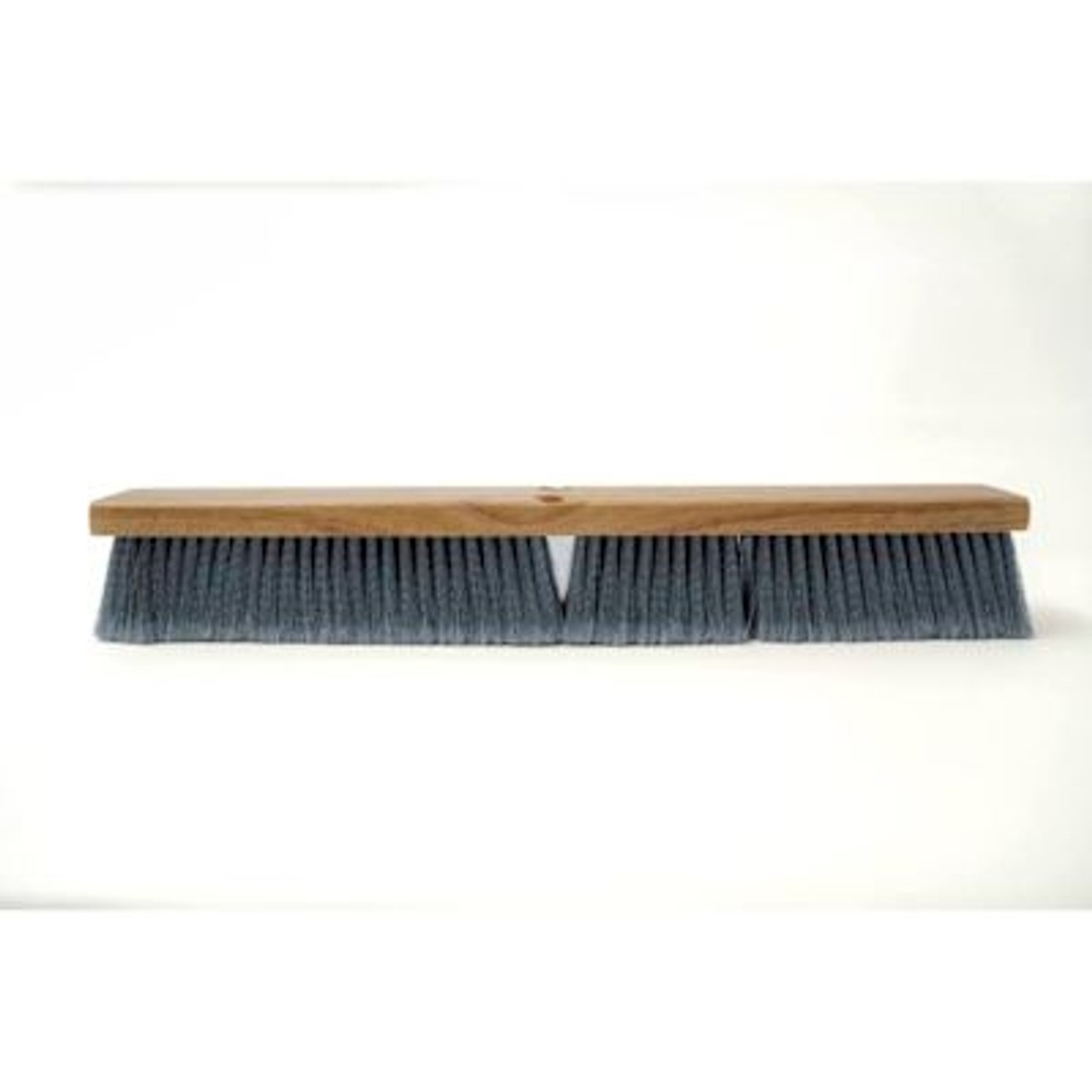 Renown 24" Polypropylene Broom Fine Sweep Flagged With 3" Trim Gray Renown 24" Polypropylene Broom Fine Sweep Flagged With 3" Trim Gray