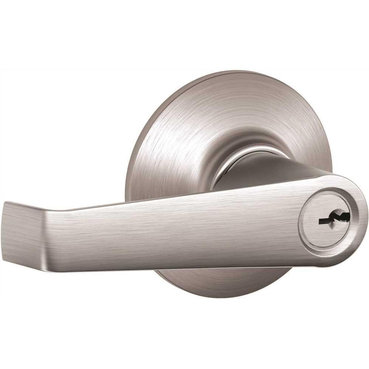 Schlage F Series Leverset 626 Non-Handed Satin Chrome Entrance Elan Lever