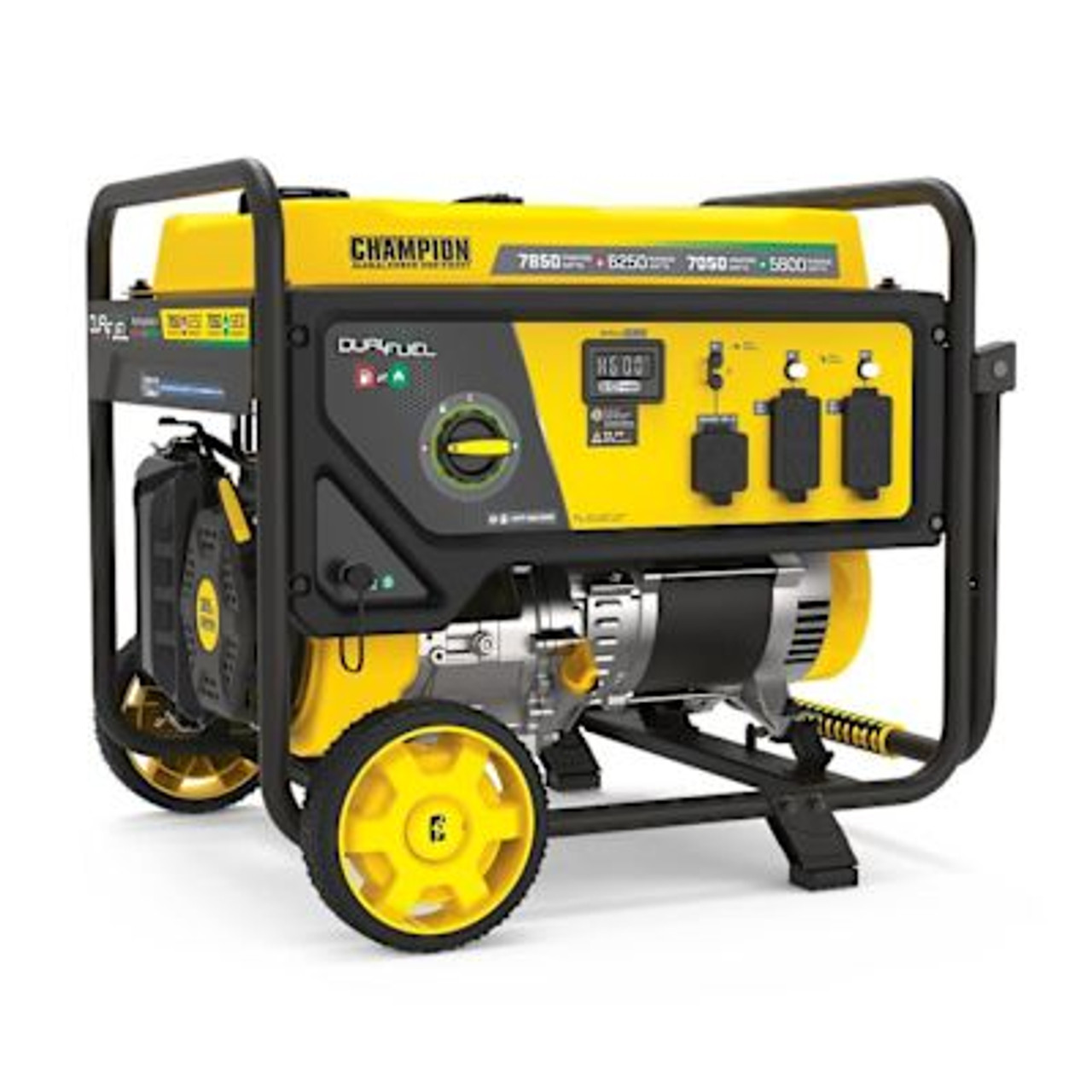 Champion Power Equipment 6250 W Dual Fuel Portable Generator With Co Shield