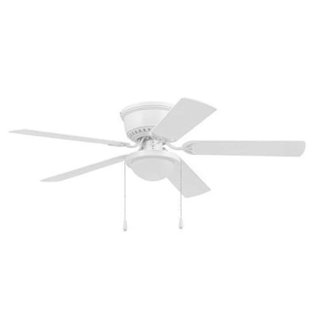 Private Brand Unbranded Leighton 52" Hugger Ceiling Fan, White