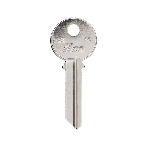 Ilco: Key Blanks, 998GA-Y78 YALE (DL 8GA T 12GA
