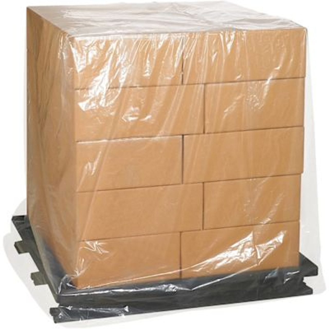 Box Partners 48 X 48 X 72" - 2 Mil Clear Pallet Covers Cs Of 50