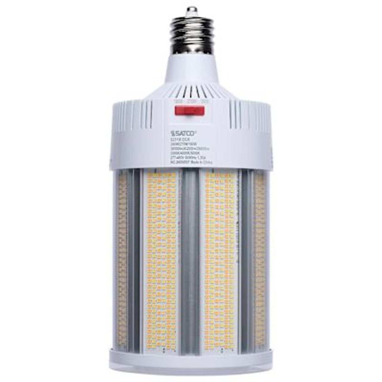 SATCO LED Corncob Bulb, Ex39 Base, 3 CCT Selectable, 277-480v, 180/270/360 Watt