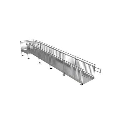 Ez-Access Pathway Hd 24ft. Aluminum Code Compliant Modular Wheelchair Ramp System