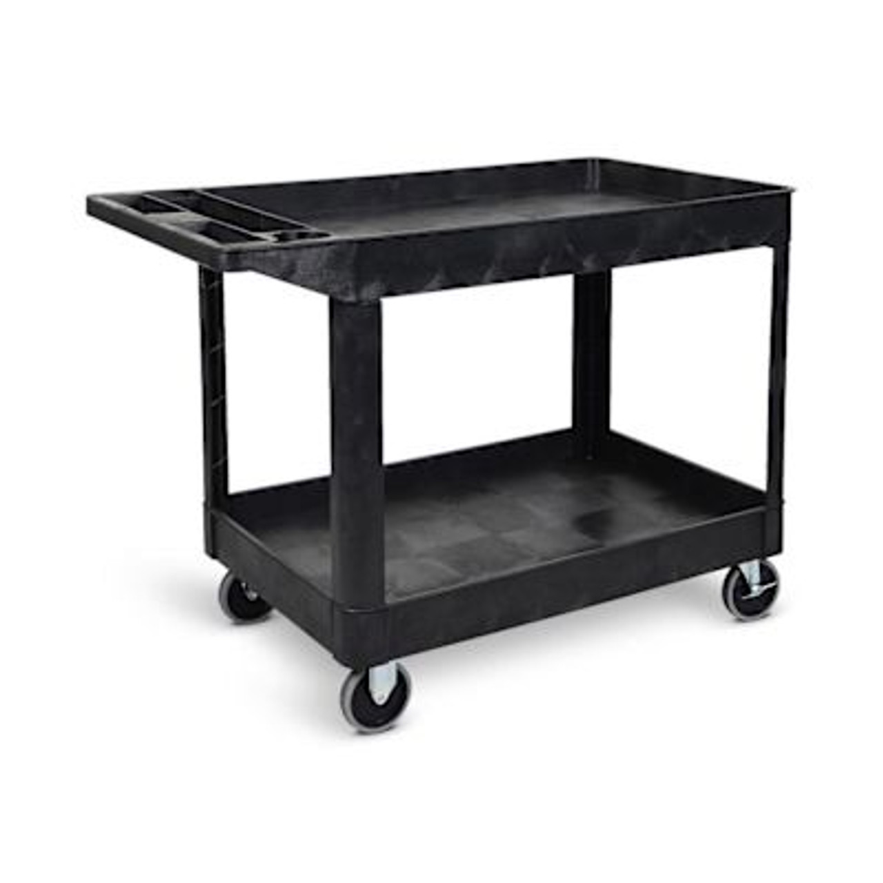 Luxor Two-Shelf Heavy-Duty Utility Cart