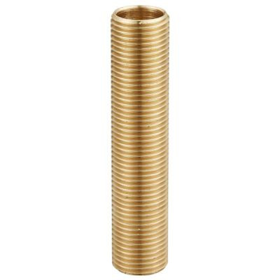 Central Brass 2-9/16" Brass Nipple Package Of 10