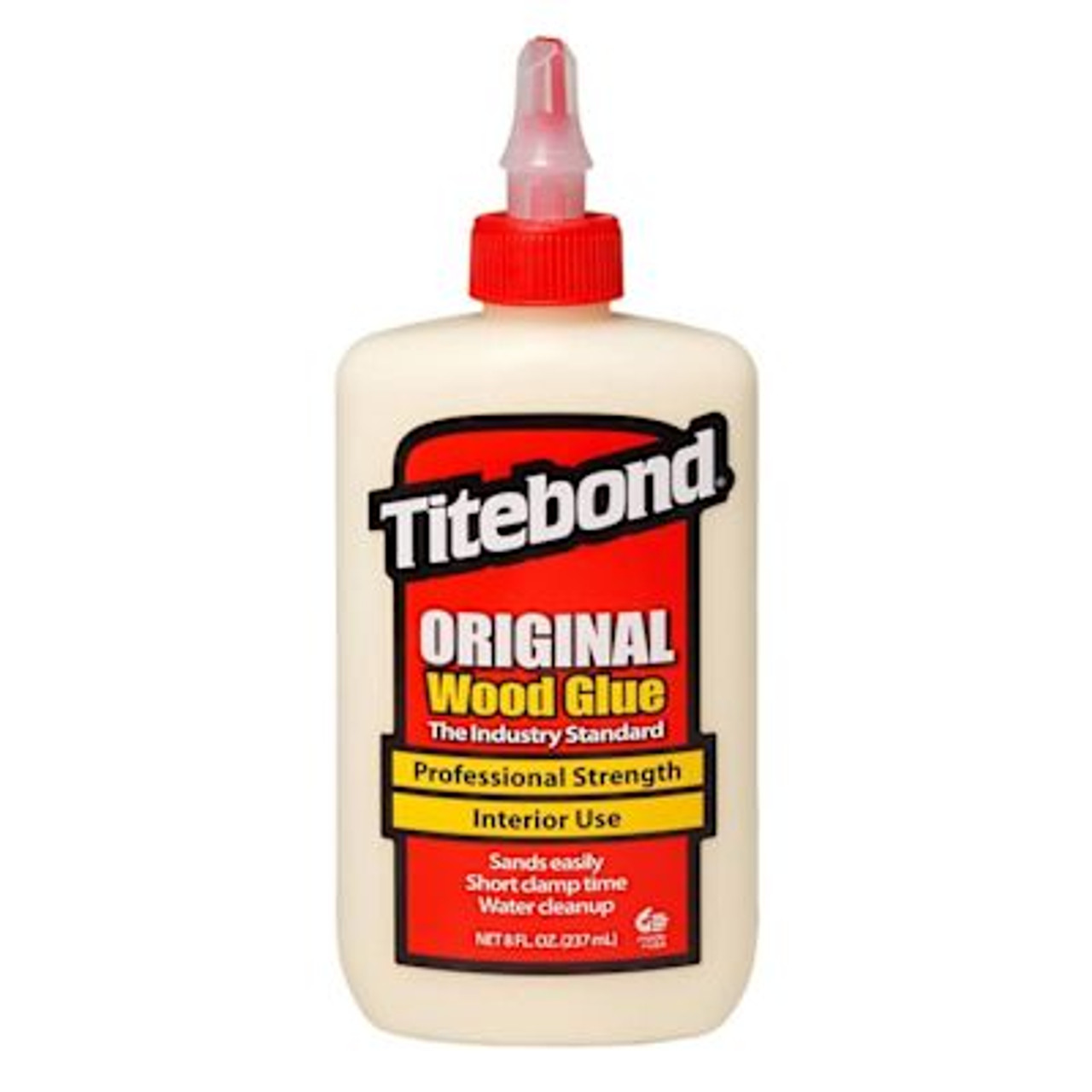 Titebond Original Wood Glue, 8 Oz. Bottle, Package Of 12