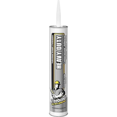 Titebond Contractor Grade Heavy Duty Adhesive, 28 Oz. Cartridge, Package Of 12