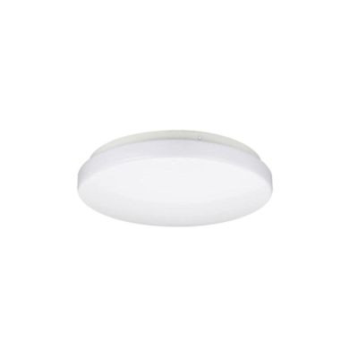 Sylvania 15" Ultraled Puff Ceiling Fixture, Dimmable, 4000k, 21 Watts, Frosted