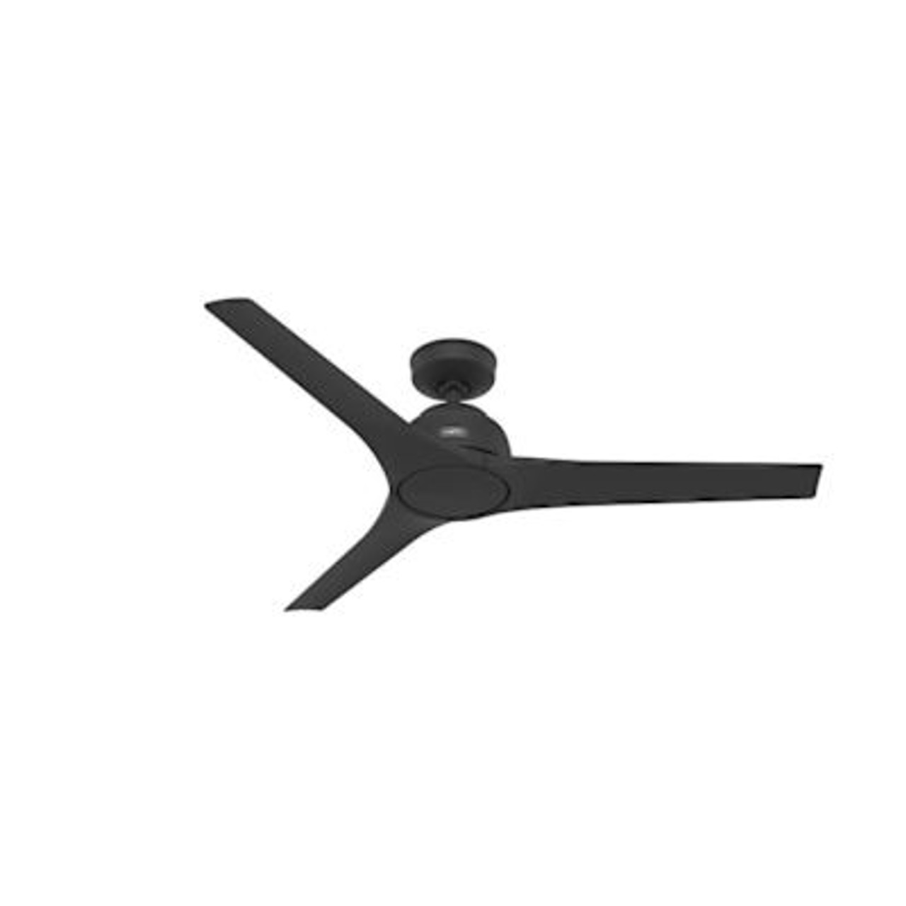 Hunter Fan 52" Gallegos Ceiling Fan, Damp Rated, Matte Black