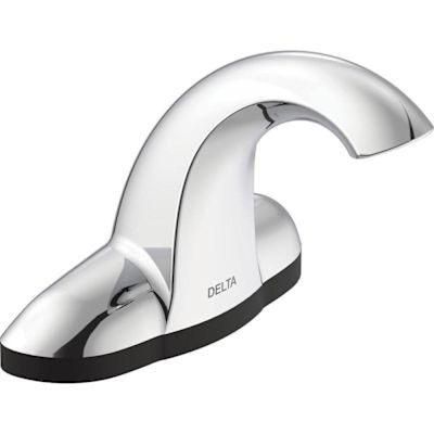 Delta Commercial 591tp Electronic Faucet With Proximity Sensing Technology