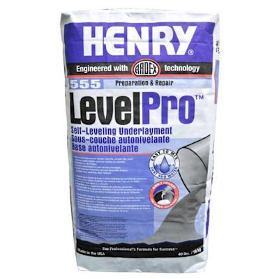 Henry 555 Level PRO Self-Leveling Underlayment, 40 Lbs.