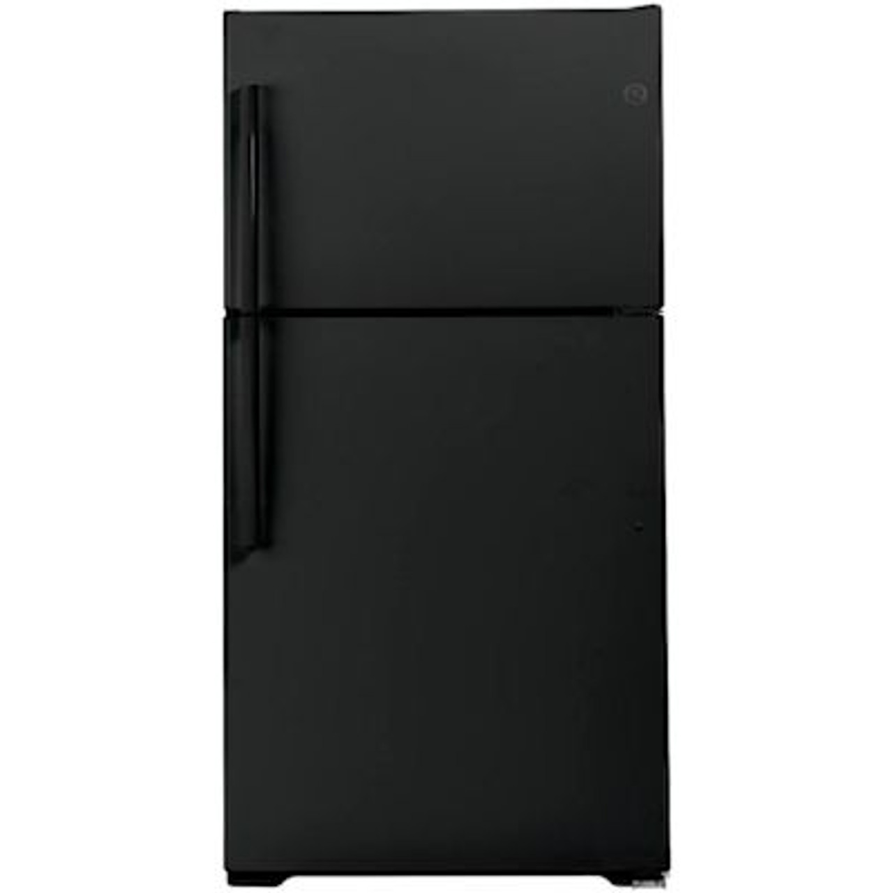GE ENERGY STAR 21.9 Cu. Ft. Top-Freezer Refrigerator, Ada, Black