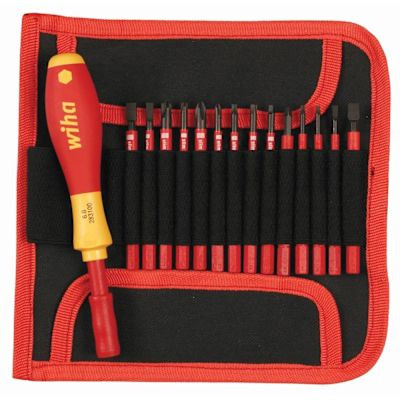 WIHA  15 Piece Insulated Slimline Blade Set