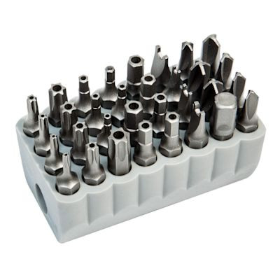 Klein Tools Steel 32-Piece Tamperproof Bit Set
