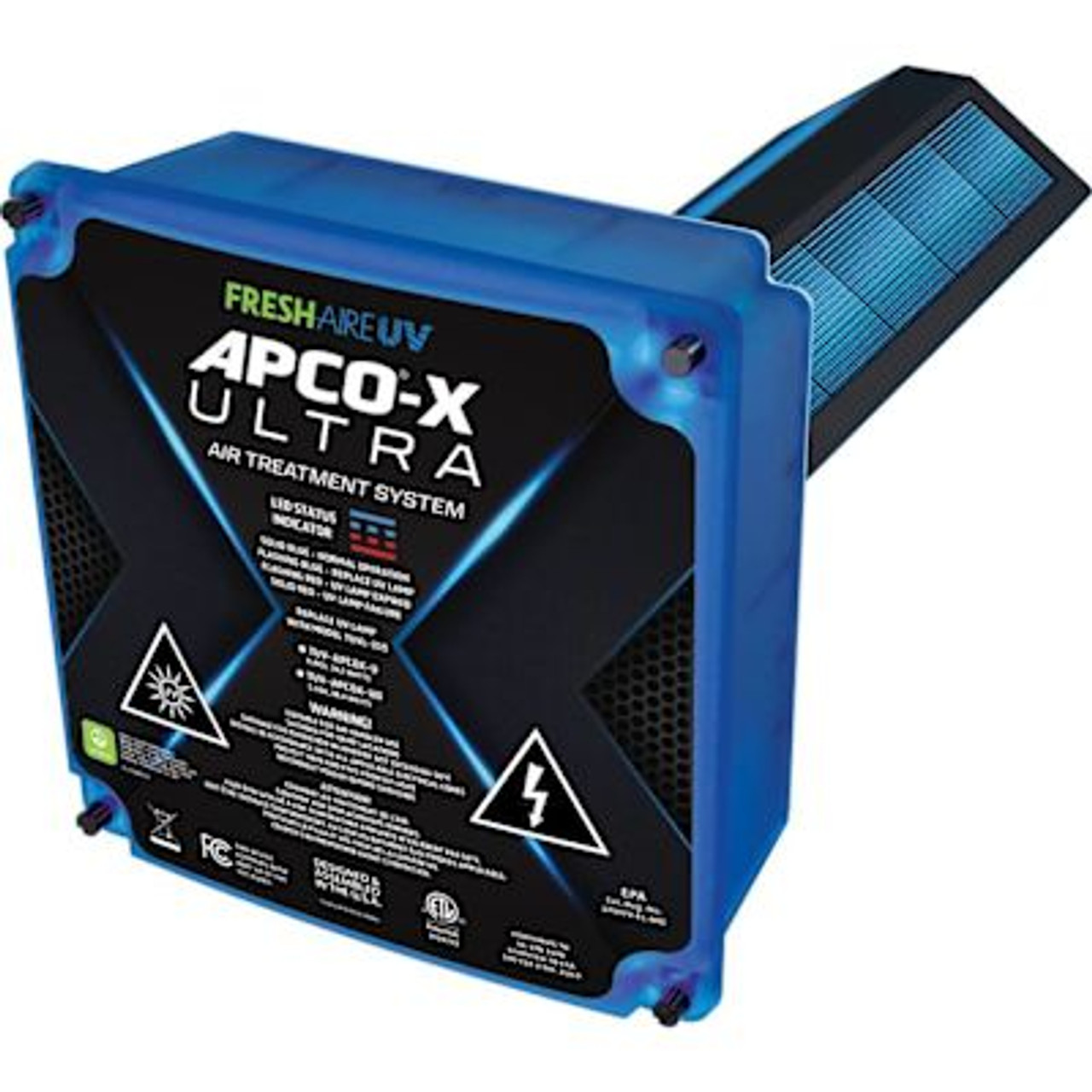 Fresh-Aire UV Apco-X Ultra 15in 24v With 110v Transformer