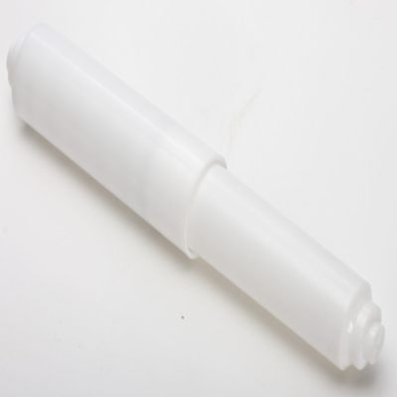 Plastic Spring Loaded Toilet Paper Roller In White (5-Pack)