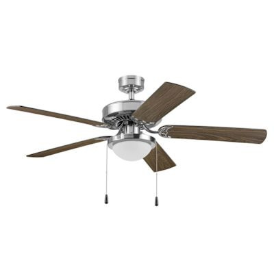 Generic Private Brand Rosemont 52" Dual Mount Ceiling Fan, Brushed Nickel