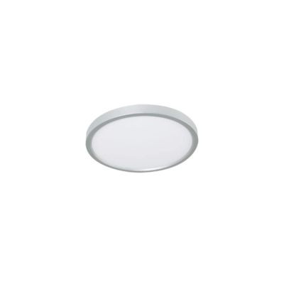 Afx Seasons Edge 14" Round LED Flush Mount Fixture 27/30/35/40/50k Brush Nickel