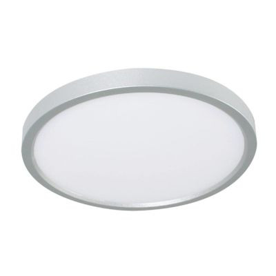Seasons Edge 16" Round LED Flush Mount Fixture 27/30/35/40/50k Brush Nickel