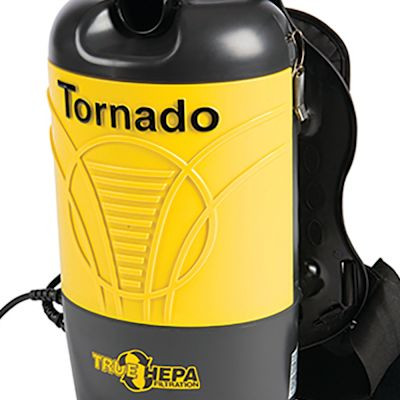 Tornado Pac-Vac 6 Qt Aircomfort Backpack Vacuum