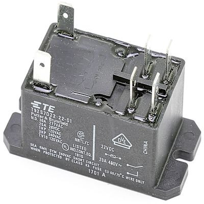 Icp 22vdc 30a Dpst Relay Flange Mount