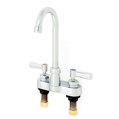 Zurn Gsneck Faucet 3 Spout 0.5 GPM Pressure-Compensating Spray Lever Handles
