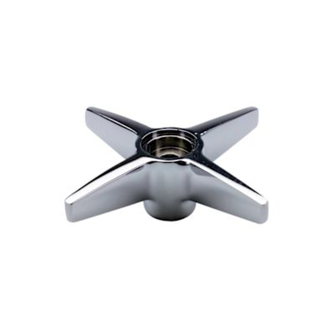 Zurn Aquaspec Single Cross/Four-Arm Handle With Red Blue And Black Index Plugs