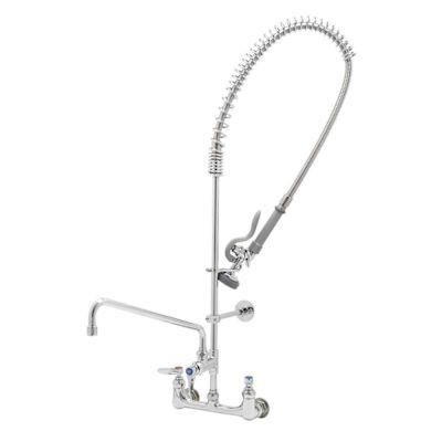 T&S Brass And Bronze Pre-Rinse Unit 8" Wall Mount Add-On Faucet W/14" Nozzle