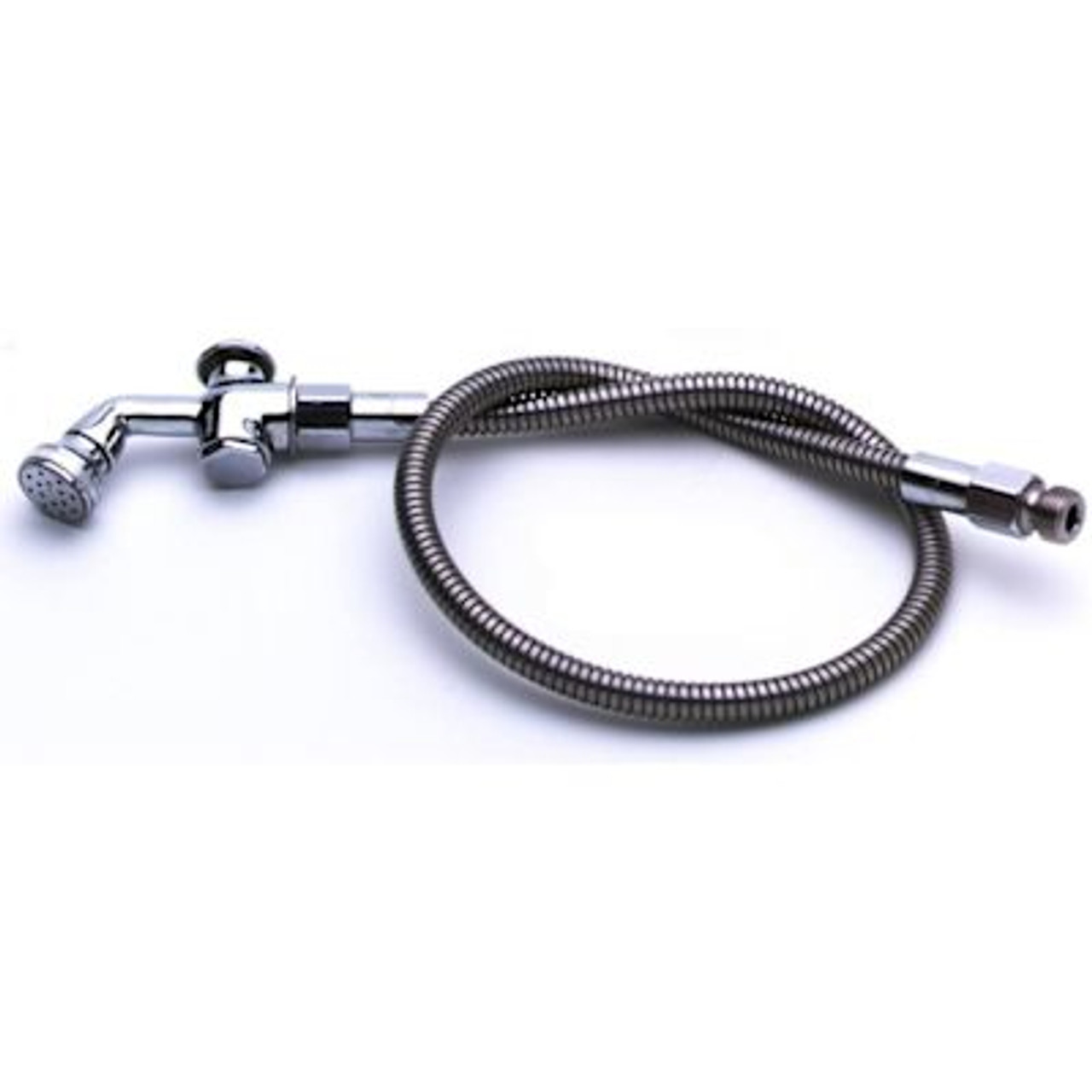 T&S Brass And Bronze Spray Valve W/ Rosespray Head/72" Flexible Ss Hose 013e-72h