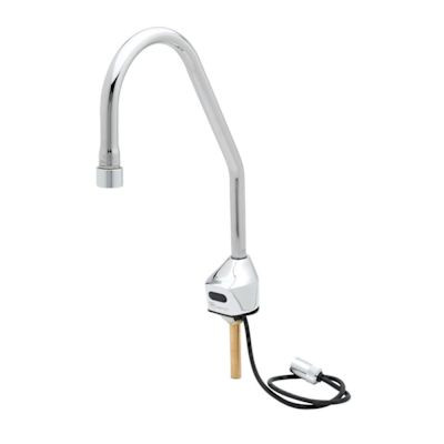 T&S Brass And Bronze Dck Mnt Sensor Faucet W/Srgical Nzzl/2.2 GPM Laminar Device