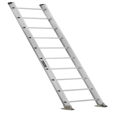 Louisville Ladder Ae2100 10 Ft. 300 Lb. Aluminum 10-Step Single Ladder