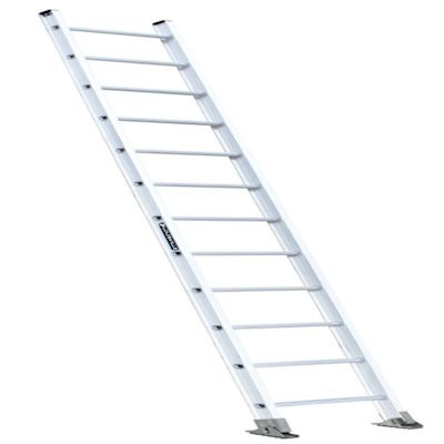 Louisville Ladder Ae2100 12 Ft. 300 Lb. Aluminum 12-Step Single Ladder