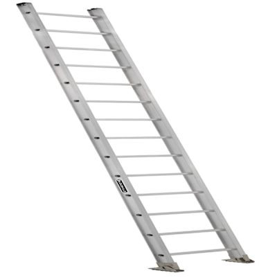 Louisville Ladder Ae2100 14 Ft. 300 Lb. Aluminum 14-Step Single Ladder