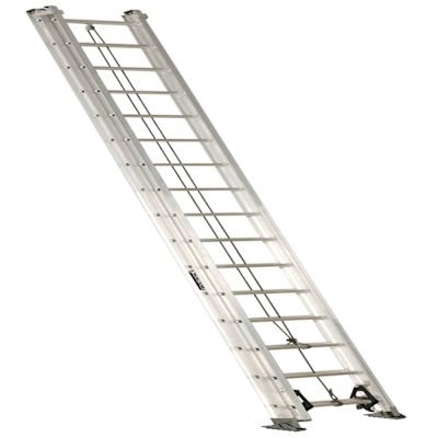 Louisville Ladder Ae2200 32 Ft. 300 Lb. Aluminum 32-Step Extension Ladder