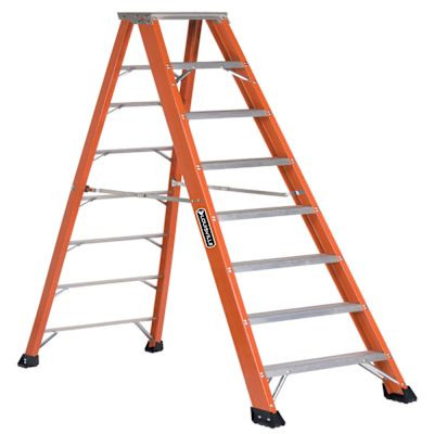 Louisville Ladder Fs1300hd 8 Ft. 375 Lb. 7-Step Fiberglass Step Ladder