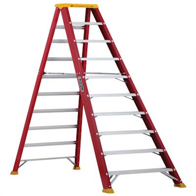 Louisville Ladder 10 Ft. Fiberglass Step Ladder Type 1A