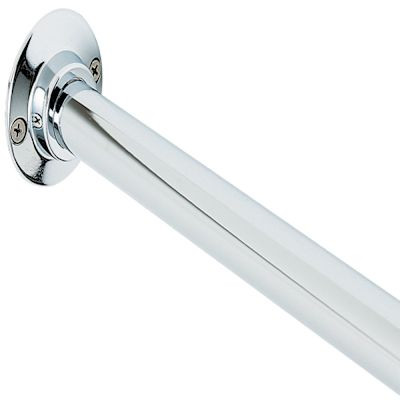 60" Shower Curtain Rod In Polished Aluminum (5-Pack)