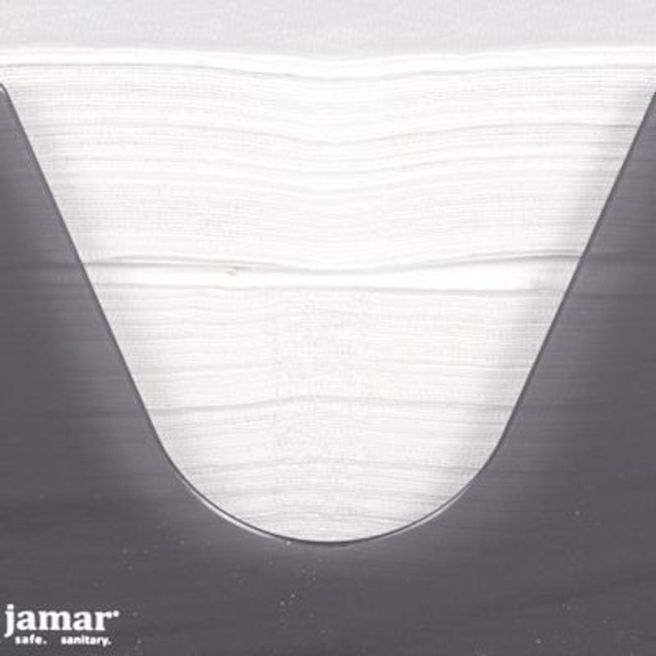 San Jamar Countertop Folded Towel Dispenser, Plastic, Black Pearl