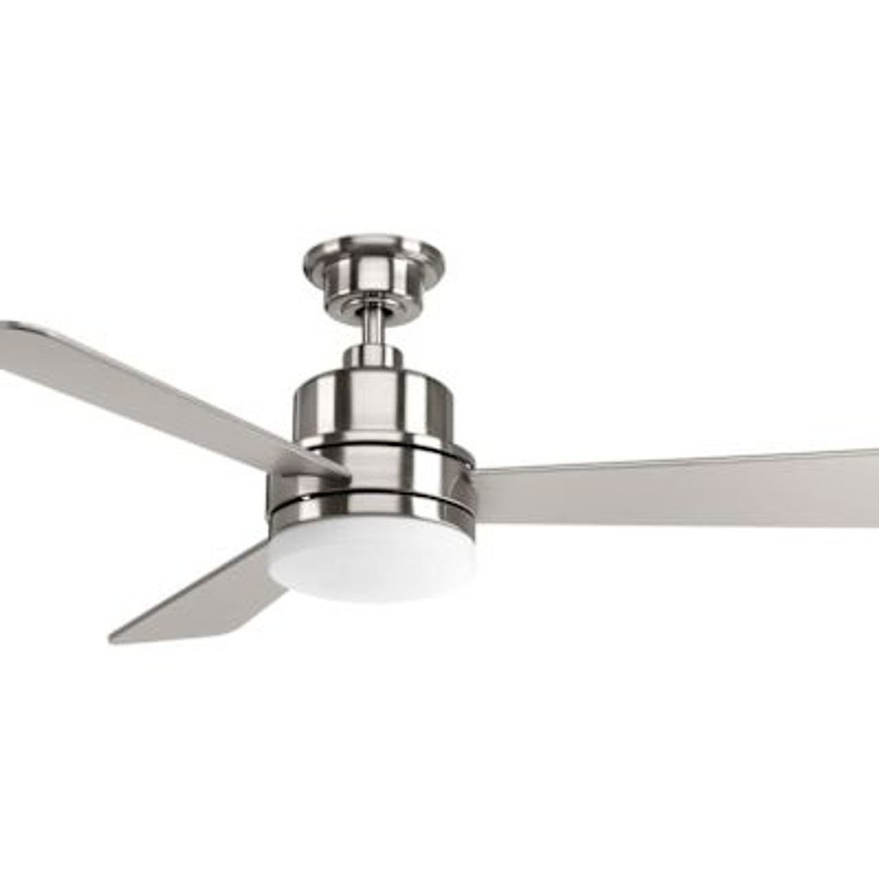 Progress Lighting Trevina 52 In. 3-Blade LED Ceiling Fan With Light (Brushed Nickel)
