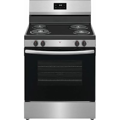 Frigidaire 30 In Freestanding Coil Top Manual Clean Range