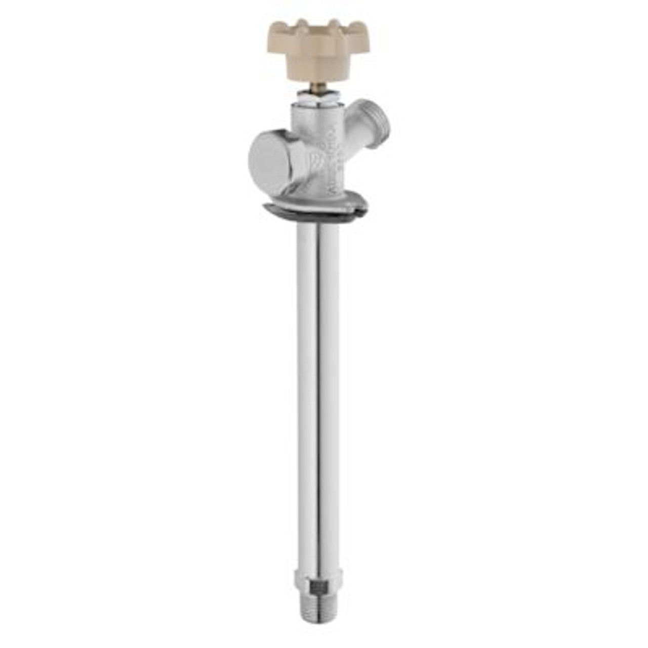 Everbilt 3/4" Mip & 1/2" Fip Anti Siphon Chrome Plated-Brass Sillcock Valve