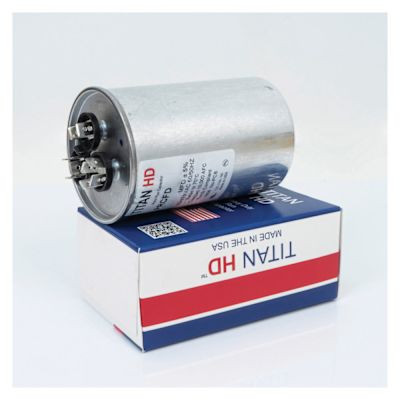 Packard Titan Hd Run Capacitor 70+10 Mfd 440/370 Volt Round, Box Of 5