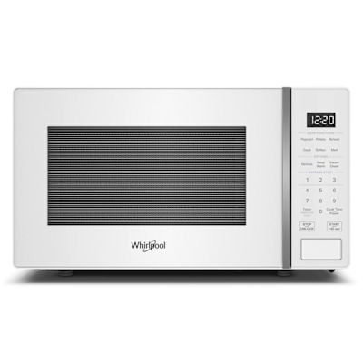 Whirlpool 0.7 Cu. Ft. White Countertop Microwave With Steam Clean - 700 Watt
