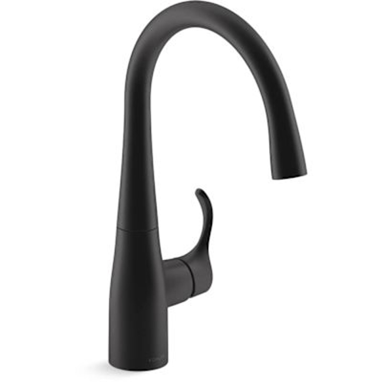 Kohler Simplice Single-Handle Bar Sink Faucet Matte Black