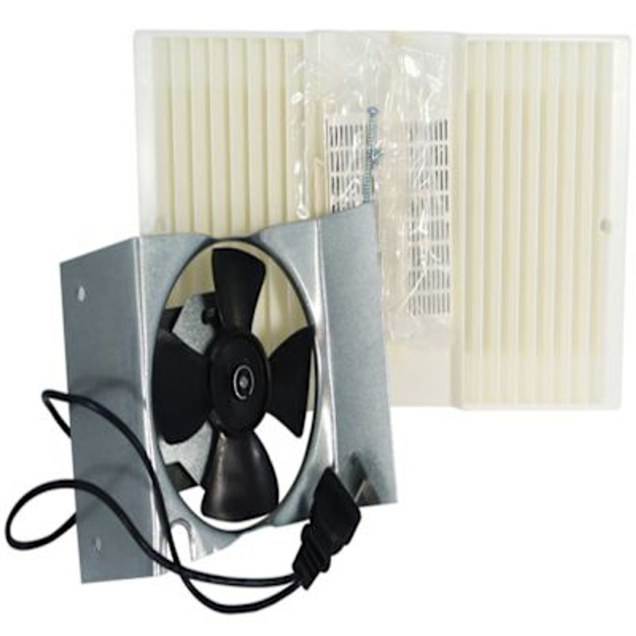 Rush Hampton® Ca-90 B-Pack Ductless Fan Motor Assembly, Beige