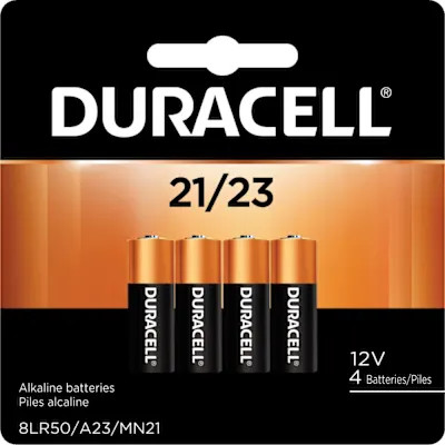 High Capacity A23 Batteries 6 Pack, Premium Alkaline 21/23 23A 12V Battery