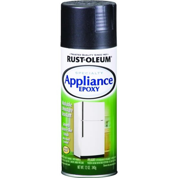Rust-Oleum 12 Oz Appliance Epoxy Spray Paint - Black