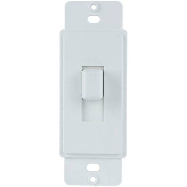 Titan3 1-Gang Or Multi-Gang Plastic Toggle Adapter Plate, White, Package Of 5