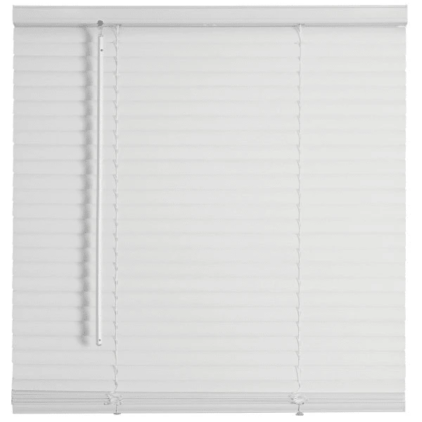 Champion 1 In. Vinyl 60 In. X 48 In. Light Filtering Blind, White